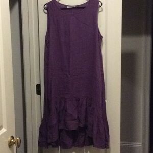 Byrn Walker linen dress w/ pockets